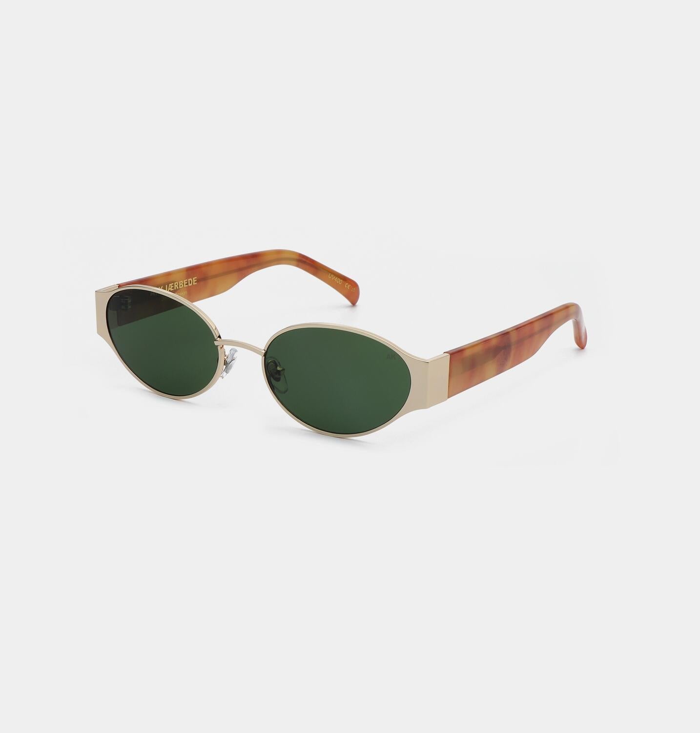 Bella solbrille - Gold Burnt Amber